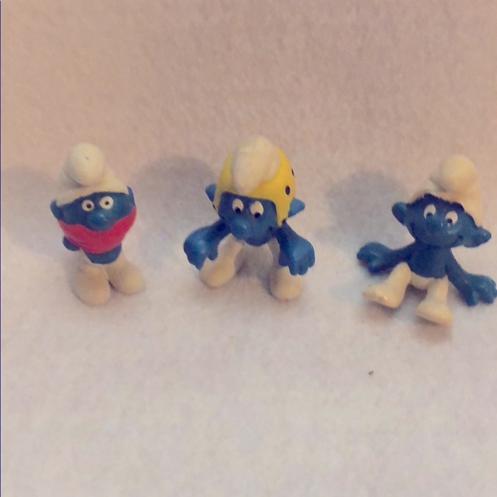 Smurf Figurine Set